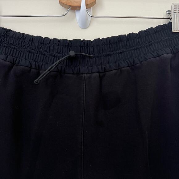 Athleta Womens Drawstring High Waisted Wide Leg Sport Pants Fleece Lined Size XL - Picture 2 of 12